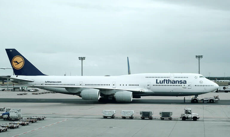 Plane transport to the variety countries.